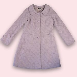 Vintage Bebe Purple Haze Tweed Coat
